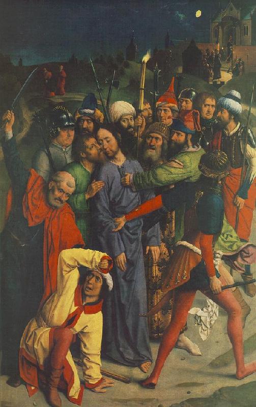 BOUTS, Dieric the Elder The Capture of Christ  gh